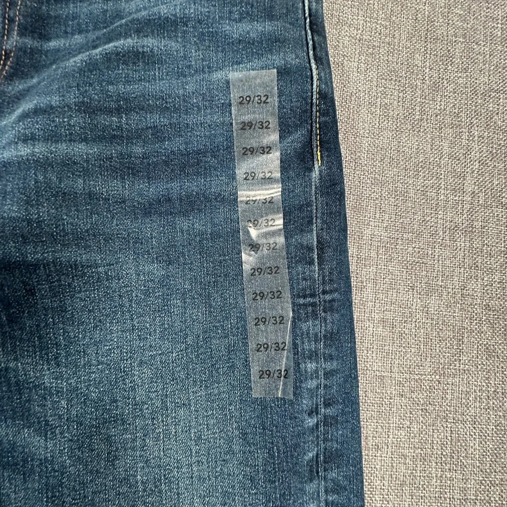 American Eagle Athletic Skinny Jeans Mens 29x32 Dark Blue Airflex Storm Dark NEW
